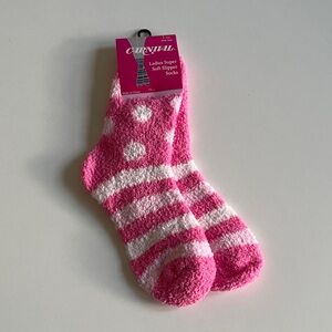 Cardinal Women’s Socks Fluffy Cozy Soft Pink